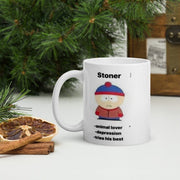 stan marsh character description - southpark gifts,handmade southpark mug,90s cartoon mug