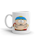eric cartman playing wth knifes  ,southpark mug gifts