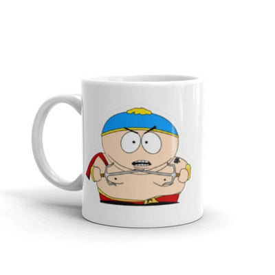 eric cartman playing wth knifes  ,southpark mug gifts