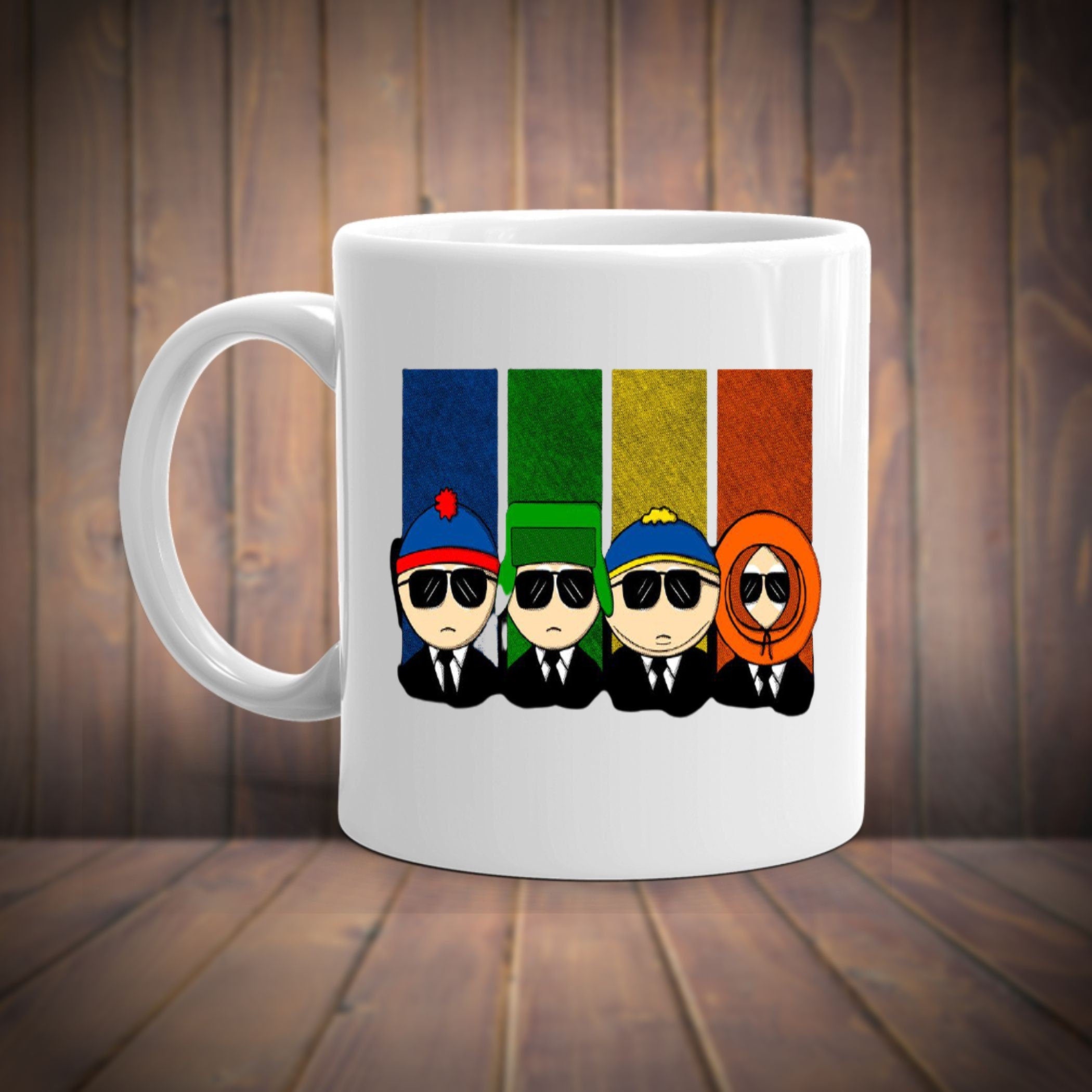 reserviour southpark ,handmade southpark mug,southpark gifts,southpark characters,90s cartoon mug,90s mug