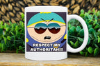 eric cartman respect my authoriath -southpark mug gifts,