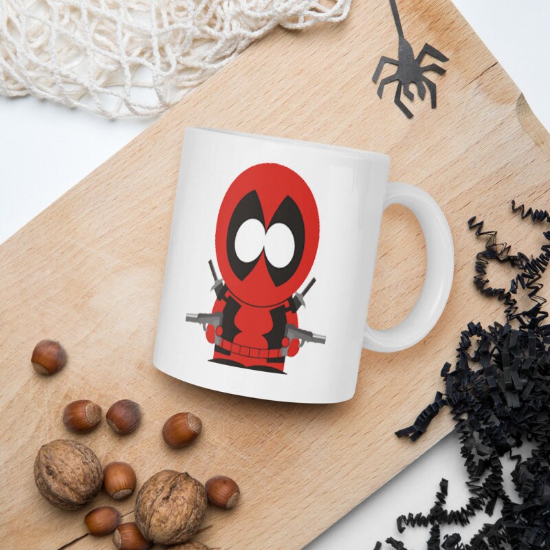 kenny mccormick as superhero  -southpark gifts,handmade southpark mug,southpark gifts, kenny mug,90s animated cartoon