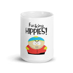 eric cartman f**king hippies southpark mug gift