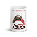 southpark chef suck on my salty balls   ,handmade southpark mug,southpark gifts,cartman mug,90s cartoon mug,southpark cup gift