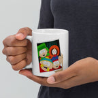 southpark character photo mug    ,handmade southpark mug,southpark gifts,cartman mug,90s cartoon mug,southpark cup gift