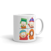 southpark portraits   ,handmade southpark mug,southpark gifts,cartman mug,90s cartoon mug,southpark cup gift