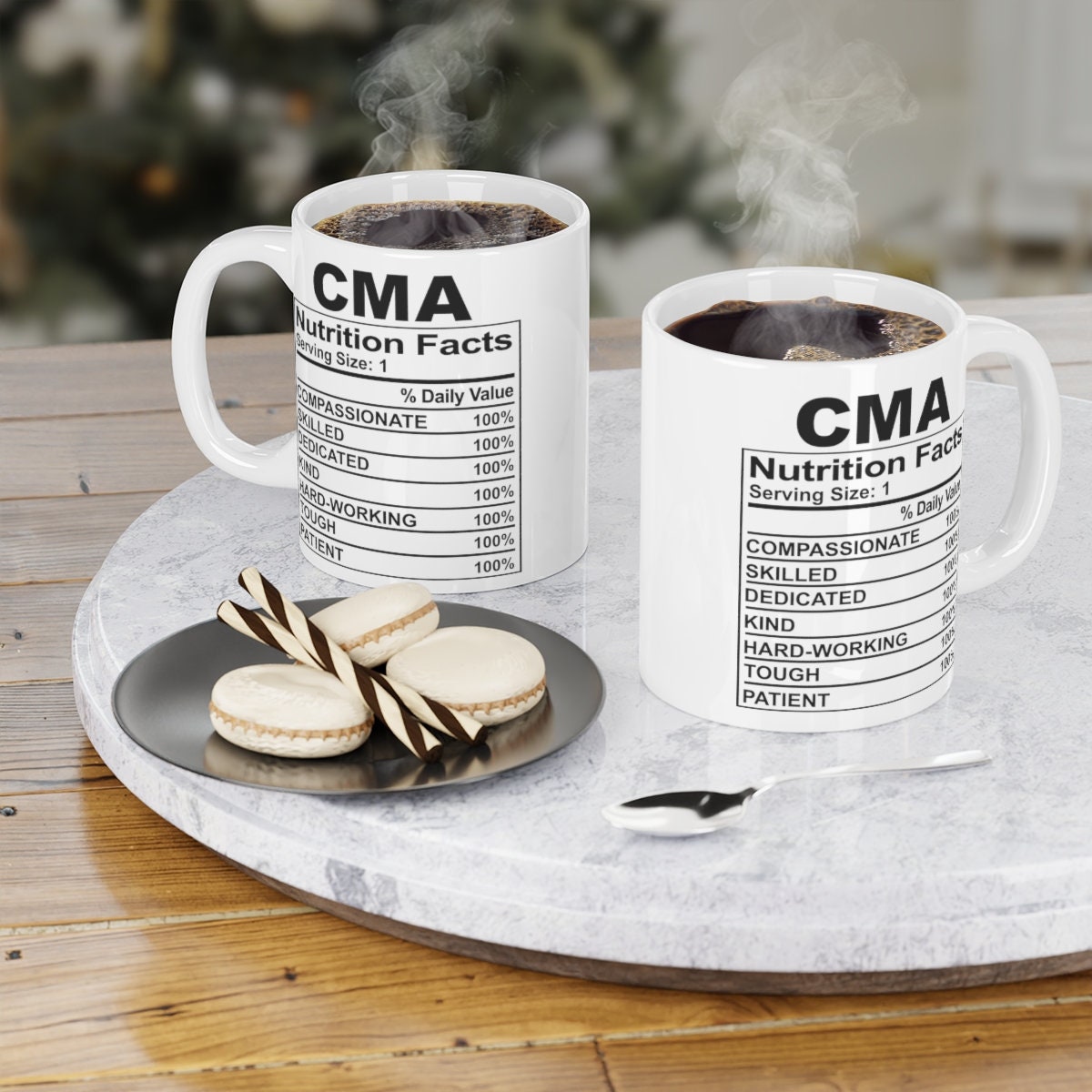 Nurse Nutrsing School Gift For Nritional Facts Label Funny