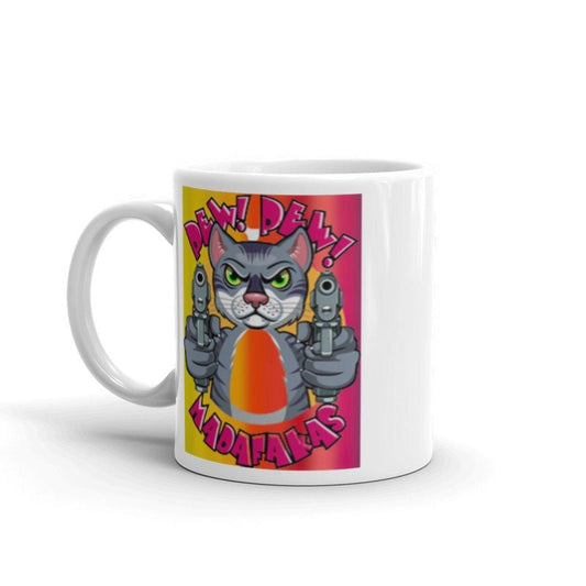 PEW Pew Madafakas Mug -Cat Mug -Cup Grump Mug Cup For Him -Christmas mug- Sarcastic Mug
