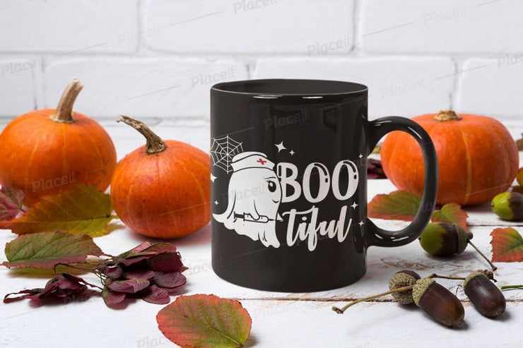 halloween ghost mug  gift , ceramic ghost mug  ,gift for nurse,halloween ghost mug