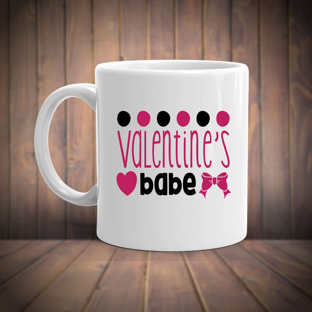 valentines babe  ,  valentines day coffee mug,  valentines day gift mug ,gift for girlfriend