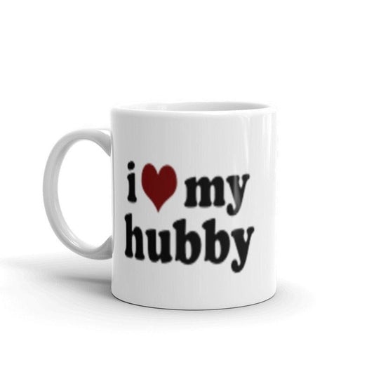 personalised mug I Love My Hubby –printed  Coffee mugs – Tea Mugs – Best Gift Mugs-gift for her