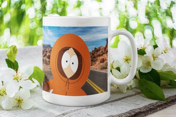 southpark kenny Mccormick  mug ,90s cartoon,kenny southpark gift,southpark kenny