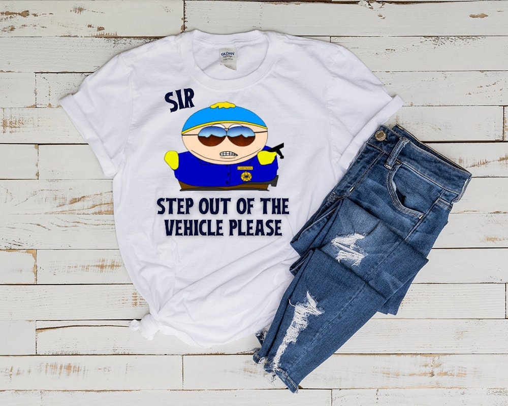 eric cartman southpark t shirt , animated cartoon,