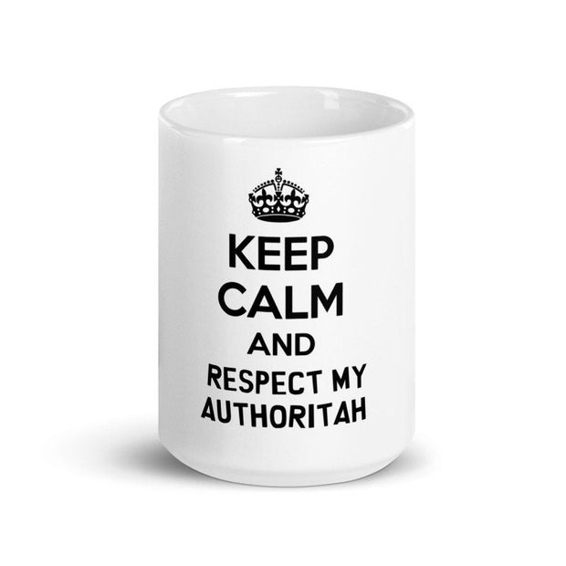 southparkkeep calm and respect my authorithah  ,handmade southpark mug,southpark gifts,cartman mug,90s cartoon mug,southpark cup gift