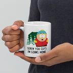 eric cartman-  screw you guys im going home  ,handmade southpark mug,southpark gifts,cartman mug,90s cartoon mug,southpark cup gift