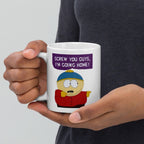 south park -eric cartman screw you guys im going home ,handmade southpark mug,southpark gifts,cartman mug,90s cartoon mug,southpark cup gift