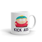 kiss ass southpark  mug ,handmade southpark mug