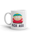 kiss ass southpark  mug ,handmade southpark mug