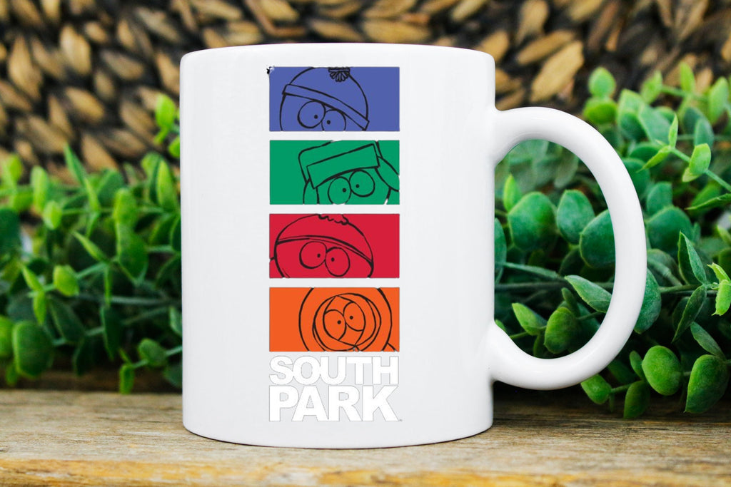 southpark photo strip hndmade southpark mug,southpark gifts,cartman mug,90s cartoon mug,southpark cup gift