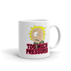 southpark -too much pressure  ,handmade southpark mug,southpark gifts,cartman mug,90s cartoon mug,southpark cup gift