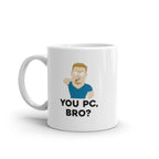 southpark  ,u pc bro  ,handmade southpark mug,southpark gifts,cartman mug,90s cartoon mug,southpark cup gift