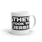 southpark they took heer jerbs ,  -southpark gifts,handmade southpark mug,southpark gifts,90s cartoon mug