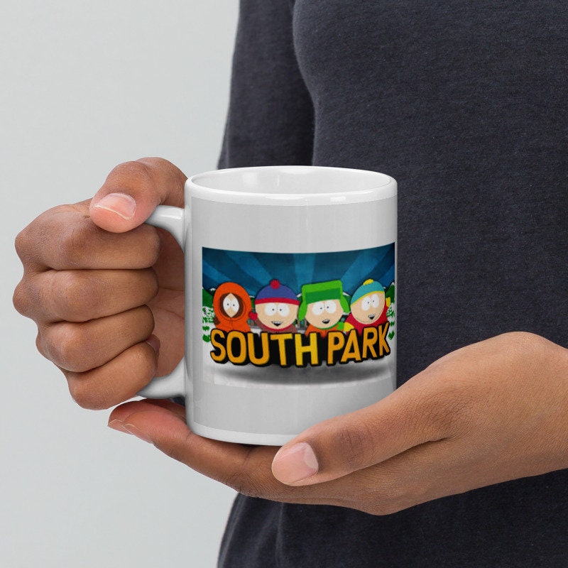 southpark sign  post   ,handmade southpark mug,southpark gifts,cartman mug,90s cartoon mug,southpark cup gift
