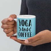 yoga and coffee  mug , yoga gift,funny yoga mug  ,i do yoga ,coffee gift ,yoga cup