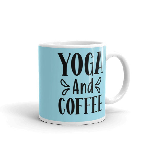 yoga and coffee  mug , yoga gift,funny yoga mug  ,i do yoga ,coffee gift ,yoga cup