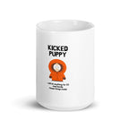 southpark kenny ,kicked like a puppy  -southpark gifts,handmade southpark mug,southpark cup ,90s cartoon mug