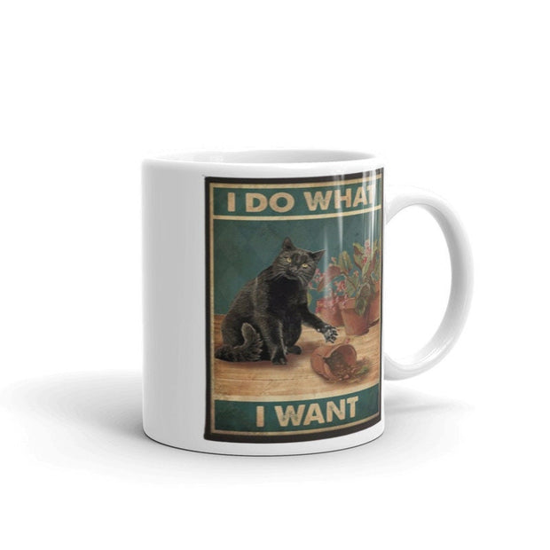 i do what i want black cat, what Black Cat black cat coffee,11oz coffee mug cat lover Gifts ,gift for cat owner