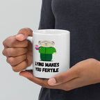 southpark mr garisson lying makes you fertile  ,handmade southpark mug,southpark gifts,cartman mug,90s cartoon mug,southpark cup gift