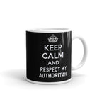 southpark Keep calm and  respect my authoritah  ,handmade southpark mug,southpark gifts,cartman mug,90s cartoon mug,southpark cup gift