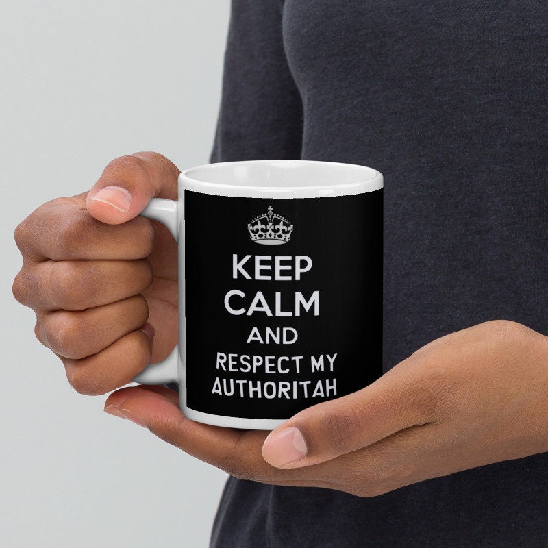 southpark Keep calm and  respect my authoritah  ,handmade southpark mug,southpark gifts,cartman mug,90s cartoon mug,southpark cup gift