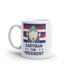 southpark cartman for president   ,handmade southpark mug,southpark gifts,cartman mug,90s cartoon mug,southpark cup gift