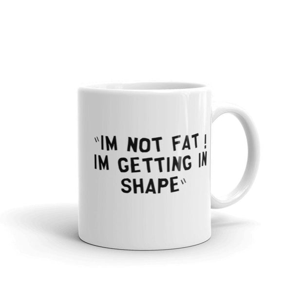 southpark  -iam not fat iam getting in  shape  ,handmade southpark mug,southpark gifts,cartman mug,90s cartoon mug,southpark cup gift