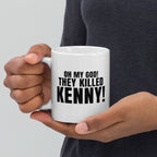south park -oh my god they killed kenny  ,handmade southpark mug,southpark gifts,cartman mug,90s cartoon mug,southpark cup gift