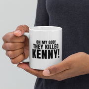 south park -oh my god they killed kenny  ,handmade southpark mug,southpark gifts,cartman mug,90s cartoon mug