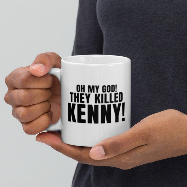 south park -oh my god they killed kenny  ,handmade southpark mug,southpark gifts,cartman mug,90s cartoon mug