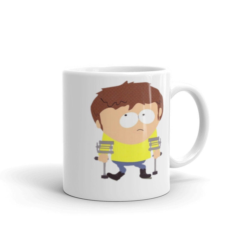 southpark jimmy ,handmade mug ,southpark cup,90s mug ,aminated cartoon series ,southpark gifts,cartman mug,90s coffee  mug,southpark cup