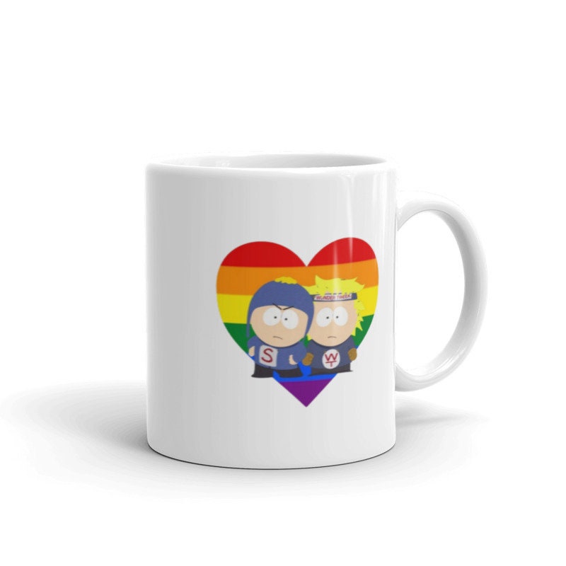 southpark butters and stan marsh ,handmade southpark mug,southpark gifts,cartman mug,90s cartoon mug,southpark cup gift