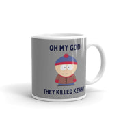 stan marsh oh my god they killed kenny  ,handmade southpark mug,southpark gifts,cartman mug,90s cartoon mug,southpark cup gift