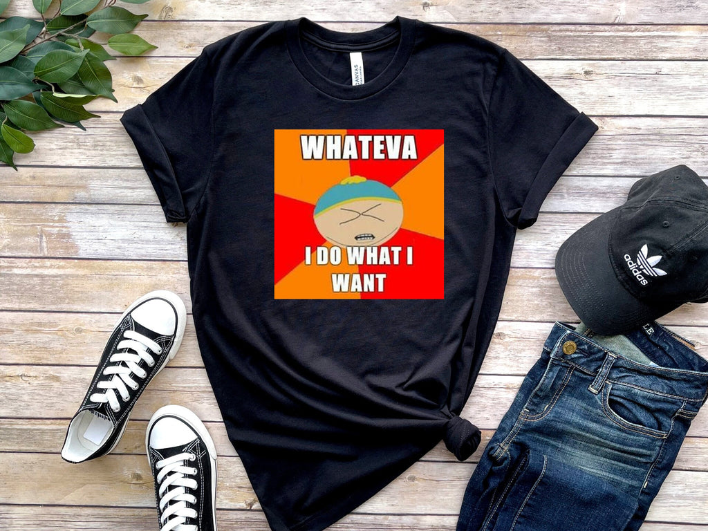southpark,what ever i do what i want , southpark t shirt ,cartman shirt  animated cartoon,90s t shirt ,gift for fans of southpark