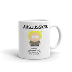 southpark name meme ahsjjjjjk -southpark gifts,handmade southpark mug,southpark cup ,90s cartoon mug