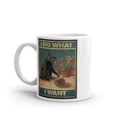 i do what i want black cat, what Black Cat black cat coffee,11oz coffee mug cat lover Gifts ,gift for cat owner