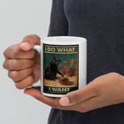 i do what i want black cat, what Black Cat black cat coffee,11oz coffee mug cat lover Gifts ,gift for cat owner