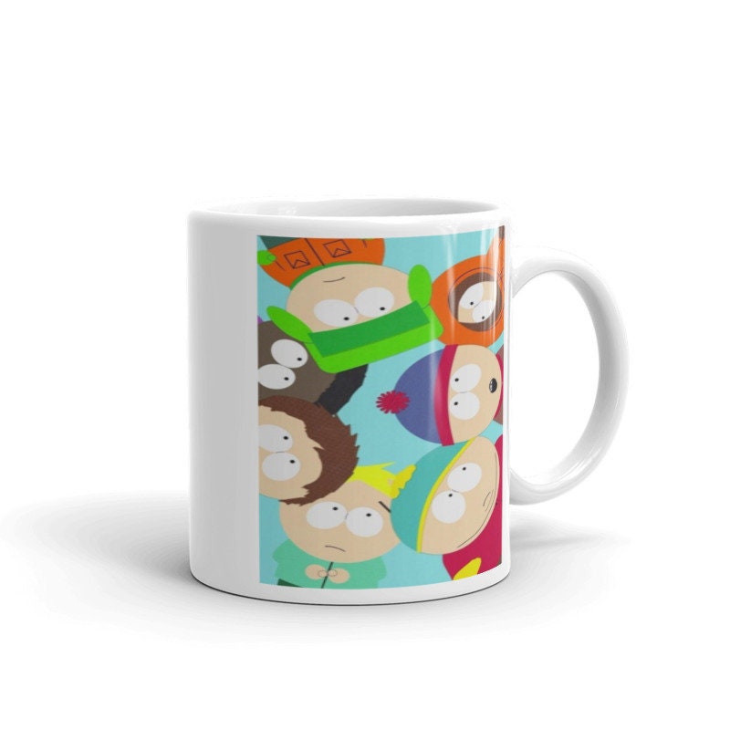 southpark   -viva la gomez,handmade southpark mug,southpark gifts,cartman mug,90s cartoon mug,southpark cup gift