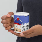 southpark   -lets go to sun valley ,handmade southpark mug,southpark gifts,cartman mug,90s cartoon mug,southpark cup gift