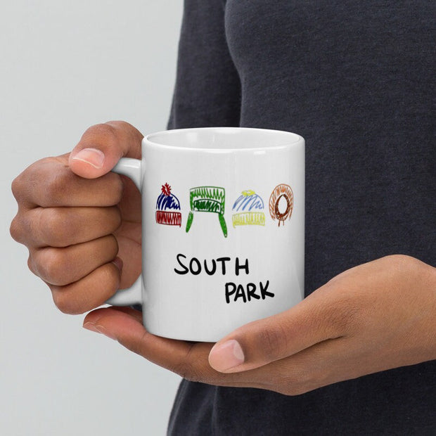 southpark hats  drawing  ,handmade southpark mug,southpark gifts,cartman mug,90s cartoon mug,coffee mug gifts