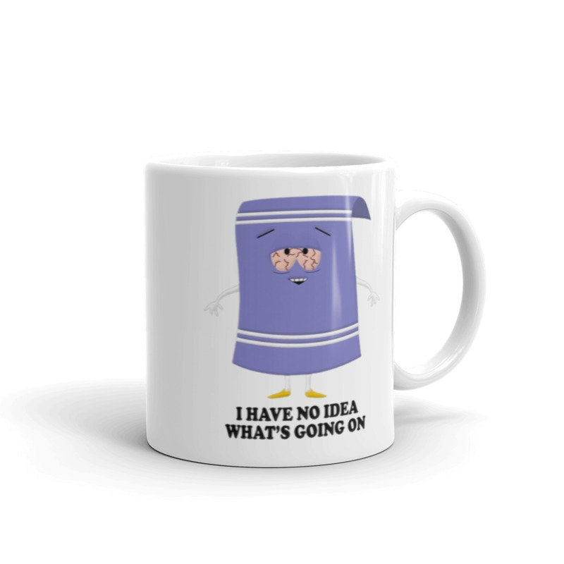 southpark your a towel ,handmade southpark mug,southpark gifts,cartman mug,90s cartoon mug,southpark cup gift